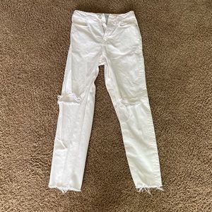 White Zara jeans